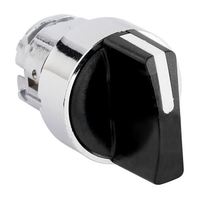 Исполнительный механизм переключателя ХB4 на 2 положения возвратный без фиксации, без подсветки с короткой ручкой EKF PROxima XB4BD2