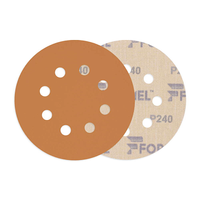 Круг шлифовальный DIAMOND PLUS, 125 мм, 8 отв., P240 FORMEL 23551023240