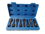 Набор ударных головок-бит TORX Т30-Т80 1/2'' 8 пр ForceKraft FK-4088MPB