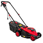 Газонокосилка электрическая, 1200 Вт, диаметр кош 320 мм, травосборник 30 л, 3 уровня высоты PIT PLM32-C