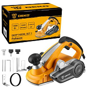 Рубанок DKEP1400W SET1 DEKO 083-1073