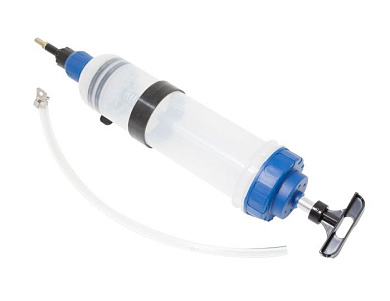 Шприц-дозатор для создания давления в топливной системе автомобиля и определения ее герметичности, 1.5 л Forsage F-63307