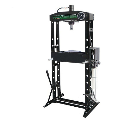 Пресс гидравлический с манометром напольный 20 т, RockForce RF-20030 BIG(дерев)