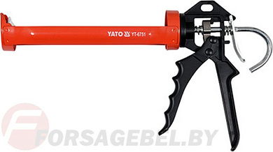 Пистолет для силикона полукорпусной 225 мм Yato YT-6751