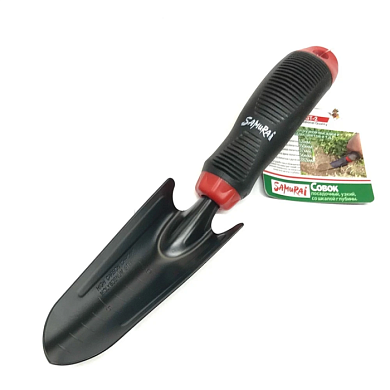 Совок посадочный, узкий L282 мм со шкалой глубины Samurai SGT-2