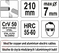 Кабелерез 210 мм d7 мм CrV50, HRC55-60 Yato YT-1967