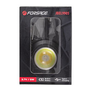 Фонарь портативный многофункциональный, светодиод COB, 7 режимов освещения, 3.7V, 5W, IP64 Forsage F-JBEL9905