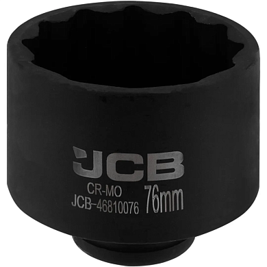 Головка ударная глубокая 76 мм 3/4'' 12-гр JCB JCB-46810076