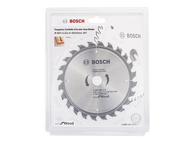 Пильный диск ECO for Wood 160х20 мм Z24 BOSCH 2608644373