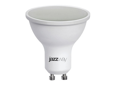 Лампа светодиодная 7 Вт 230В GU10 3000К SP PLED POWER JAZZWAY 1033550