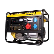 Генератор, 6,2/6,8 кВт., 75 дБА, 420 см.куб., 11/15 кВт/л.с., 25л. Champion GG6500-3