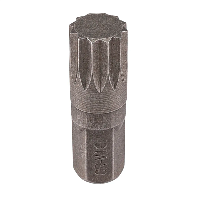Бита SPLINE 12-гранная M10, 30 мм 5/16'' RockForce RF-1583010
