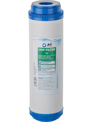 Картридж угольный гранулированый 10" с кокосовой стружкой AV Engineering AVE120K1010A