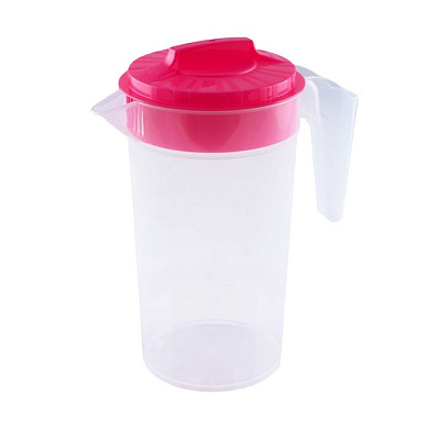 Кувшин с крышкой 1,2л Полимербыт 4314800