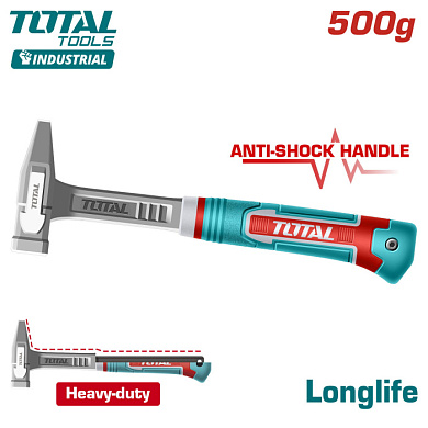 Молоток 0,5 кг TOTAL THMH62500L