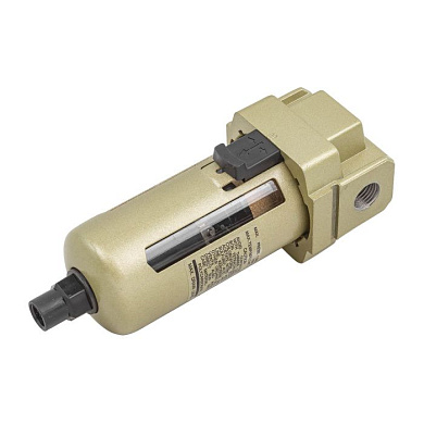Фильтр воздушный для пневмосистем 1/4", с автоматическим сливом ForceKraft FK-AF3000-02D