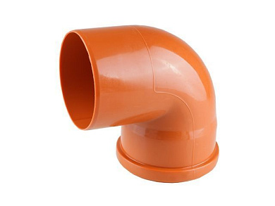 Отвод 110х87 РТП, для наружной канализации РосТурПласт 36653