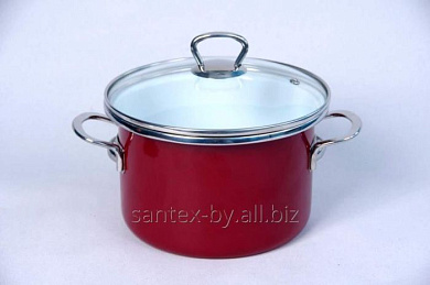 Кастрюля 5,0л (цил.) "Борд" Сантэкс 1-2250211(Бл)"Борд"