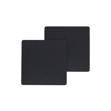 Выключатель кинетический, с реле, проходной, 1 клавиша, черный, AKS 124627