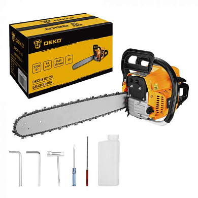Бензопила DKCHS 62-20, 3,7 л. с., 62 куб. см, 20 " DEKO 065-1225