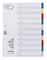 Цветной разделитель, A4, ассорти