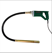 Вибратор глубинный ZKVD1000 вал 1.5 м. со встроенной булавой D 35 мм ZITREK 085-3011