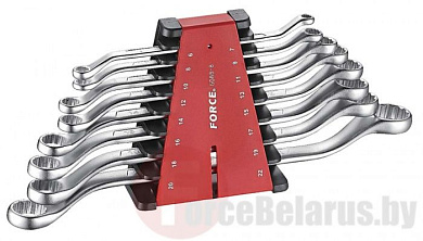 Набор накидных ключей отогнутых на 45° 6-22 мм 8 пр. Force 5088-8