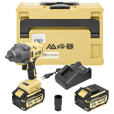 Гайковерт аккумуляторный ударный 1/2'' Forsage F-BLMI-258