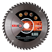 Диск пильный 250x30 мм, 48Т Krugo WA250048