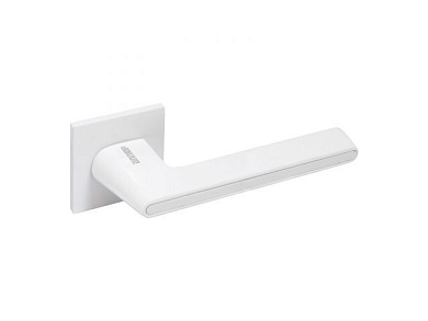 Ручка дверная "АДЕЛЬ" W/W, 85110 белый АЛЛЮР УЗК 13792