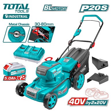 Газонокосилка аккумуляторная TOTAL TLMLI20186