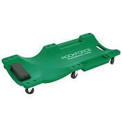 Лежак для автослесаря пластиковый на 6 колесах RockForce RF-9U0311P36-1