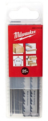 Пилка для лобзика T 118 A по металлу (25 шт) Milwaukee (4932373486)