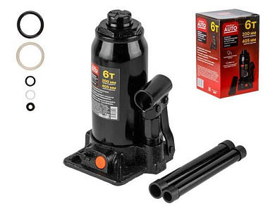 Домкрат гидравлический 6 т. бутылочный 200-405 мм STARTUL AUTO ST8019-06