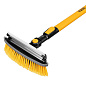 Щетка-сметка со скребком, телескоп, поворотная голова, водосгон 950-1320 мм Denzel 55327