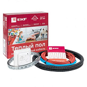 Теплый пол (нагревательный кабель) 375Вт 27 м 2,5 м2 EKF nk-375