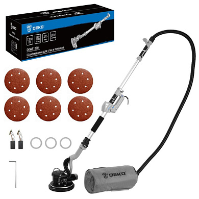 Шлифмашина для стен и потолков DKWS1200 DEKO 085-1061