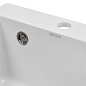 Мойка кухонная из мраморной крошки, white, Wisent W420-28