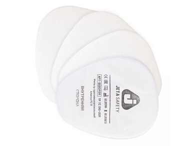 Предфильтр 6022, 4 шт. в уп., Для защиты от пыли и аэрозолей класса Р2 R JETA SAFETY 6022