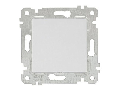 Выключатель 1-клав. двухполюсный, скрытый, без рамки, винт. зажим, белый, RITA, 10 A, 250 V, IP 20, Mutlusan 22004050201