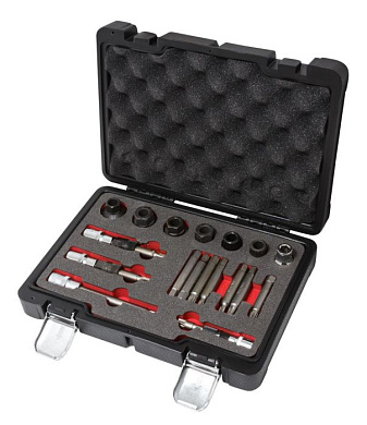 Набор для снятия шкивов генераторов 18 пр. Forsage F-918G3AD