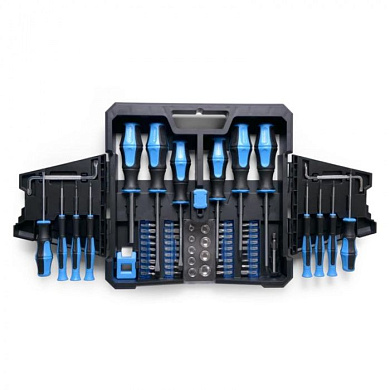 Набор отверток и сменных бит для проведения слесарно-монтажных работ НБ-63 КВТ 79774