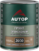 Грунт 2К эпоксидный антикоррозионный 3+1 светлосерый Банка, 0,75 л AUTOP ATP-PR20/30-075/P3