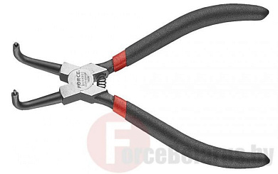 Съемник стопорных колец на сжатие отогнутые на 90° 180 мм Force 609ABC