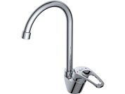 Смеситель для кухни, Lt D35, серия SHU, высота излива - 201 мм, длина излива - 194,5 мм излив поворотный, G-образный. AV Engineering AVSHU4-A134-439