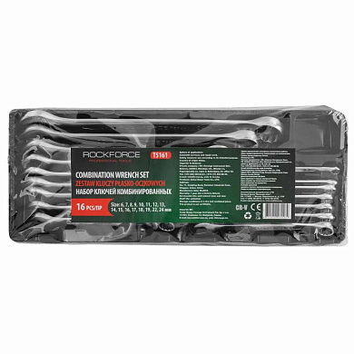 Набор ключей комбинированных 16 пр. 6-24 мм RockForce RF-T5161
