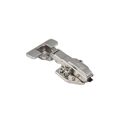 Петля накладная с доводчиком 48мм h3 clip-on 3D (еврошурупы, заглушки) AKS PLUS 104660