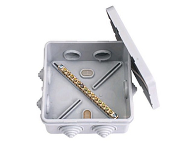 Коробка распаечная (монтажная) КУП-244 (126х126х55,3 мм) Bylectrica КУП-244