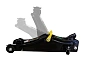 Домкрат подкатной гидравлический 2 т с низким подхватом, 80-380 мм RockForce RF-T820037
