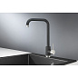 Смеситель для кухни высокий, ST-4033, черный, Granula 108764